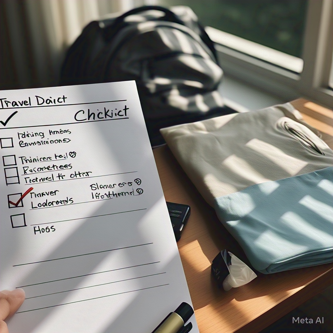 Travel Packing Checklist