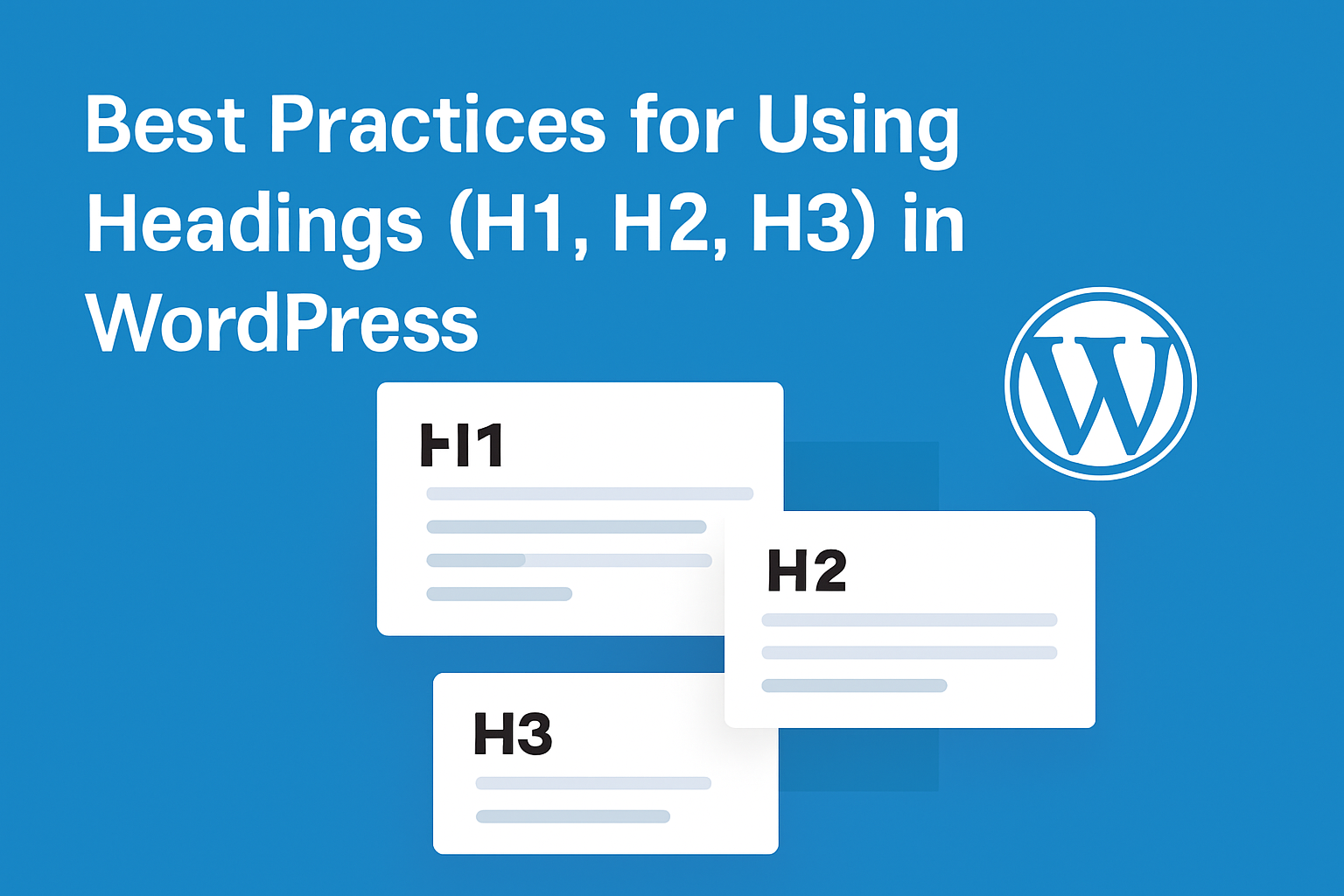 Headings in WordPress