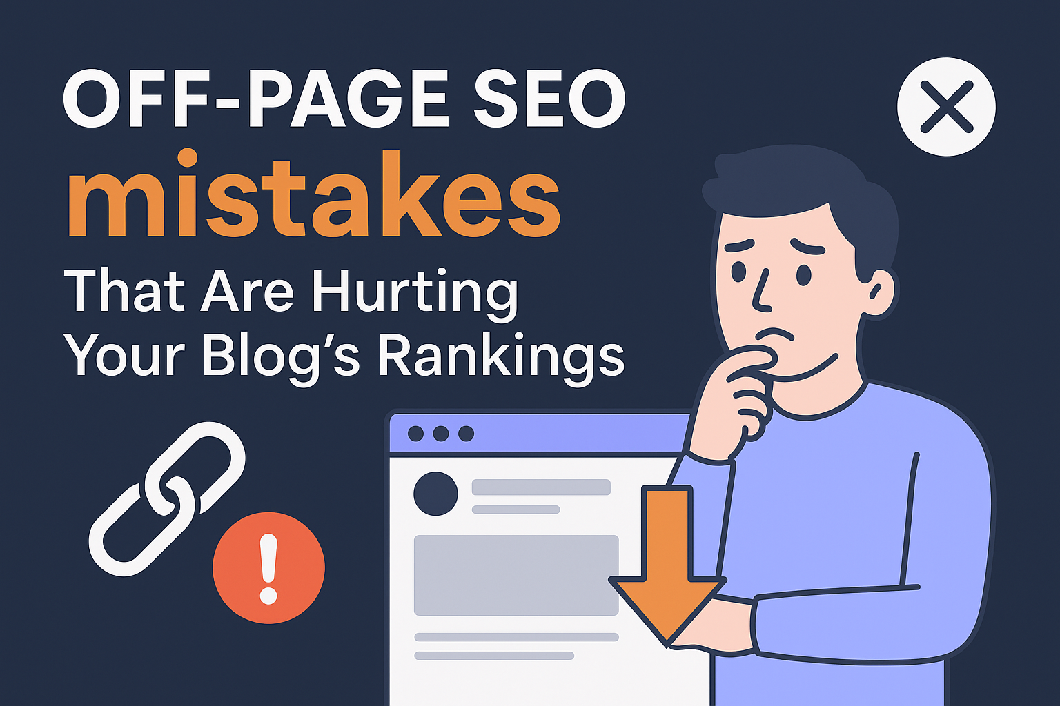 Off-page SEO mistakes